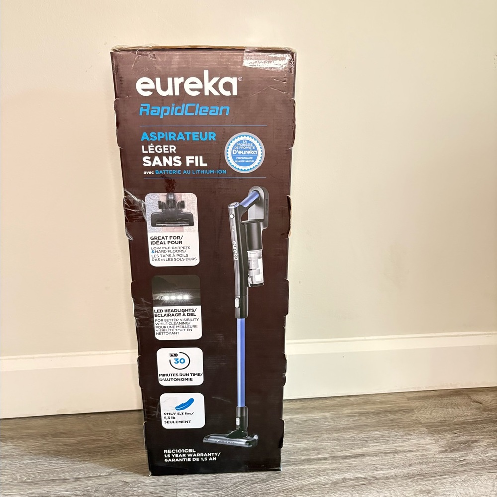 Eureka RapidClean Cordless Vacuum - Blue